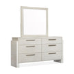 Magnussen Home Lorelei Misty Cloud Double Drawer Dresser