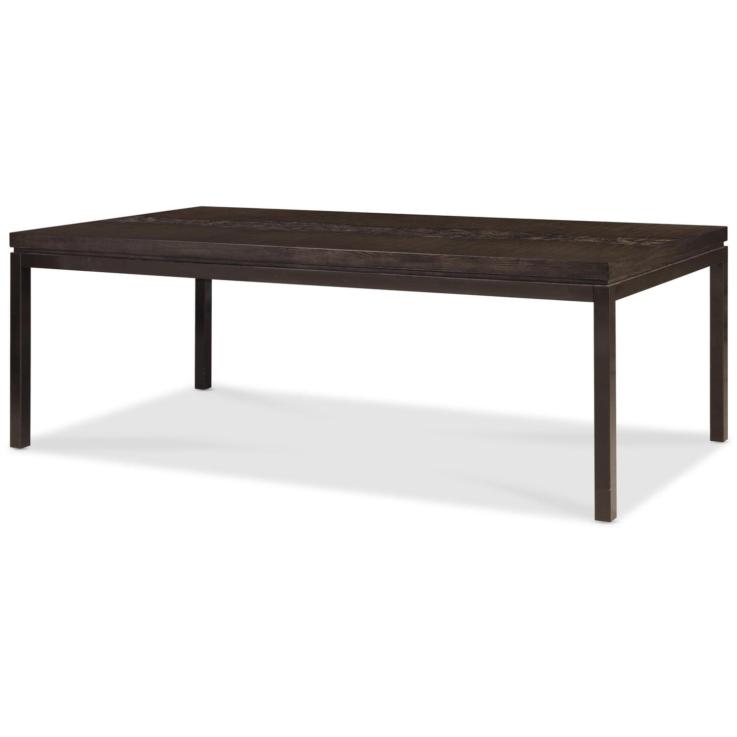 Pulaski Furniture Modern Mosaic Brown Leg Dining Table