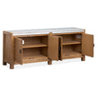 Magnussen Home Plum Creek Sierra Brown Door Console