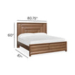 Magnussen Home Callisto Bourbon Brown Panel Bed