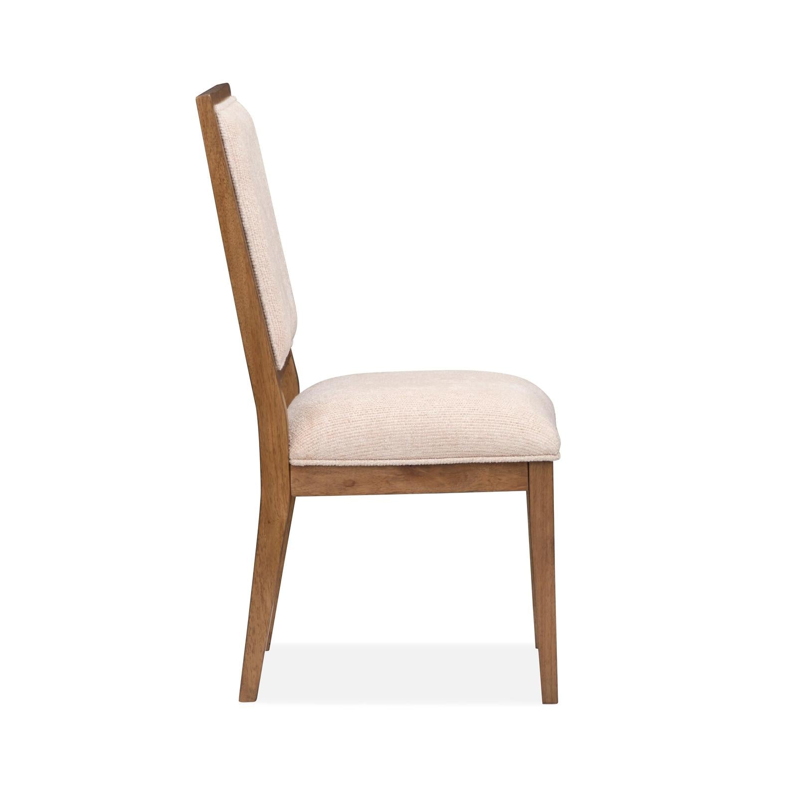 Magnussen Home Marcel Harvest Brown Upholstered Side Chair Set of 2