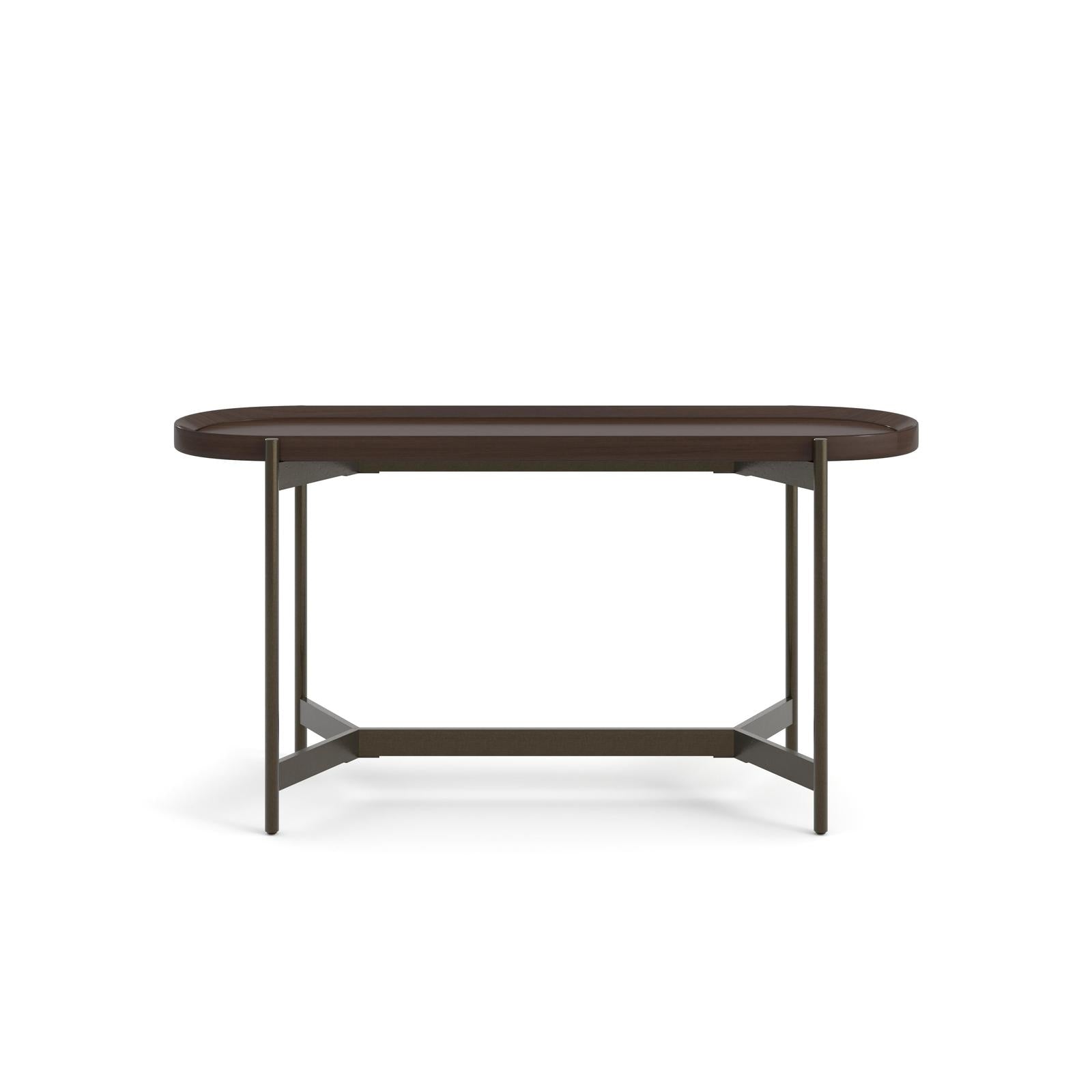 Magnussen Home Wren Dark Brown Tray Sofa Table