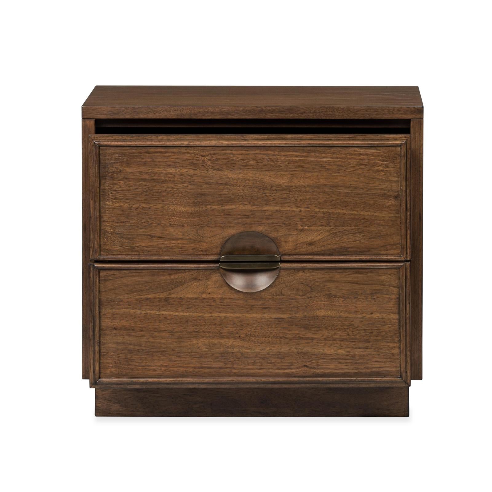 Magnussen Home Selena Brown Drawer Nightstand