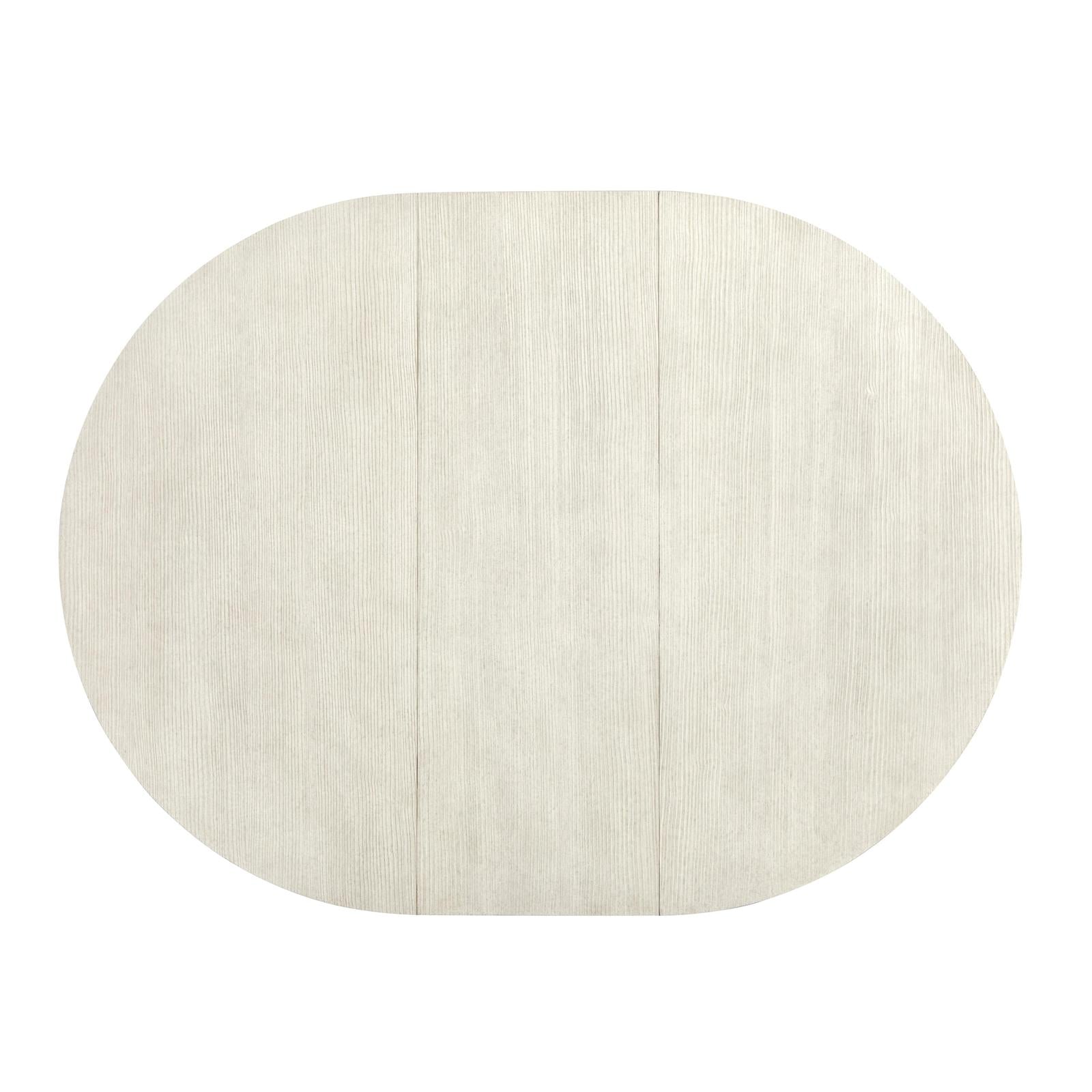Magnussen Home Lorelei Misty Cloud Extendable Round Dining Table