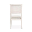 Salt Life Home Echo Isles Sea Pearl and Driftwood Upholstered Side Chair Two Pack