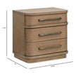 Magnussen Home Thorne Amber Brown Drawer Nightstand