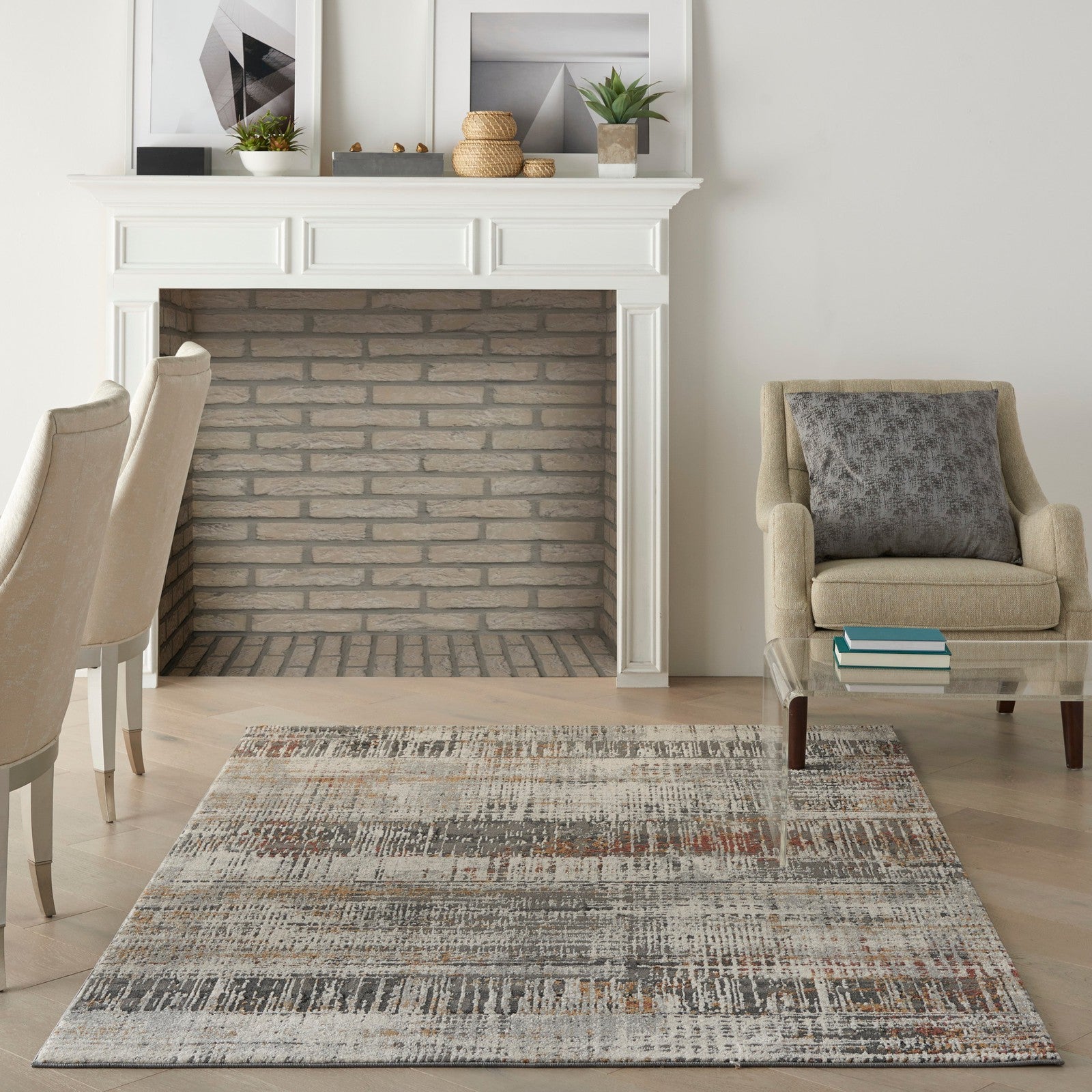 Nourison Tangra TNR04 Modern Indoor Rug