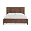 Magnussen Home Groveland Park Antique Coffee Panel Storage Bed