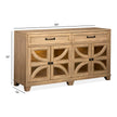Magnussen Home Coventry Honey Maple Buffet