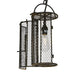 BOBO Intriguing Objects by Hooker Furniture Dye Basket Pendant Light with Wrought Iron Accents
