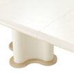 Michael Amini La Terrazza Double Pedestal Dining Table - Creamy Pearl