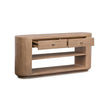 Magnussen Home Sanford Chateau Brown Console Sofa Table