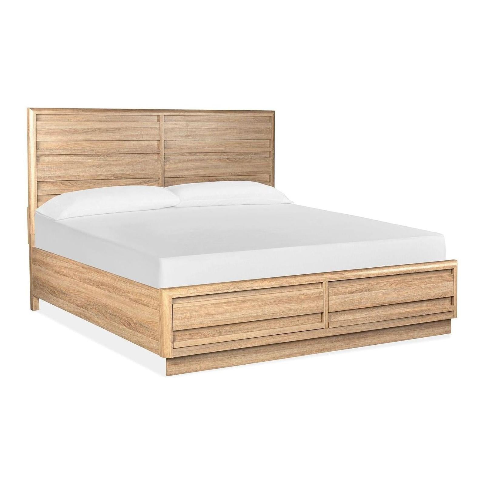 Magnussen Home Brentwood Heights Provincial Brown Panel Bed