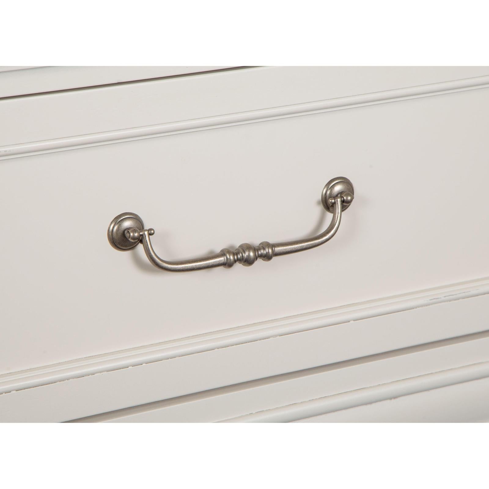 Magnussen Home Willowbrook Egg Shell White Bed