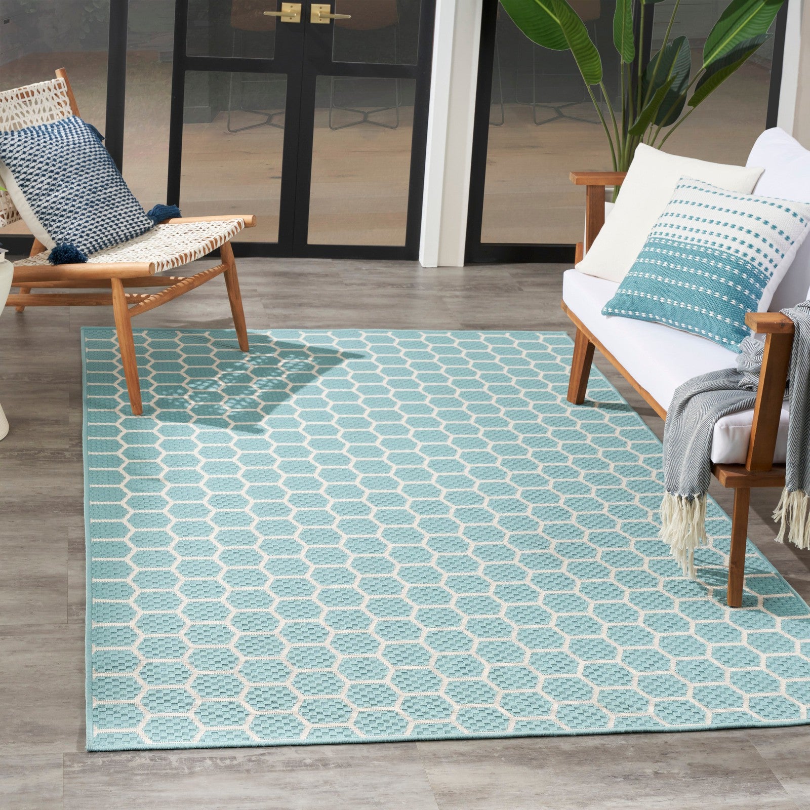 Nourison Twist Reversible TWS01 Modern Rug