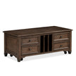 Magnussen Home Cormac Brown Lift Top Storage Cocktail Table