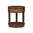 Magnussen Home Connolly Brown Drawer End Table