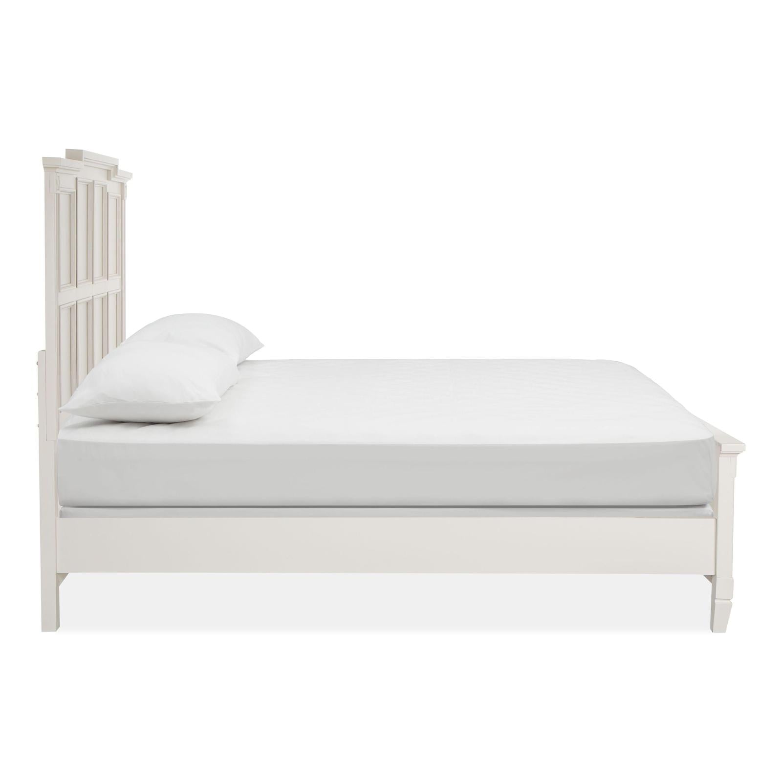 Magnussen Home Willowbrook Egg Shell White Bed
