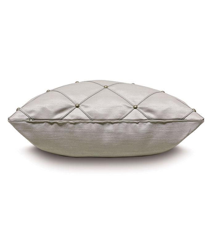 Eastern Accents Lucent Silver with Nailheads