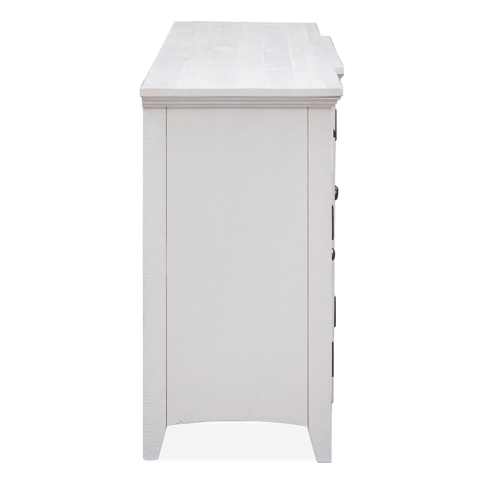 Magnussen Home Heron Cove Chalk White Console