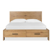 Magnussen Home Davenport Rustic Panel Caramel Bed