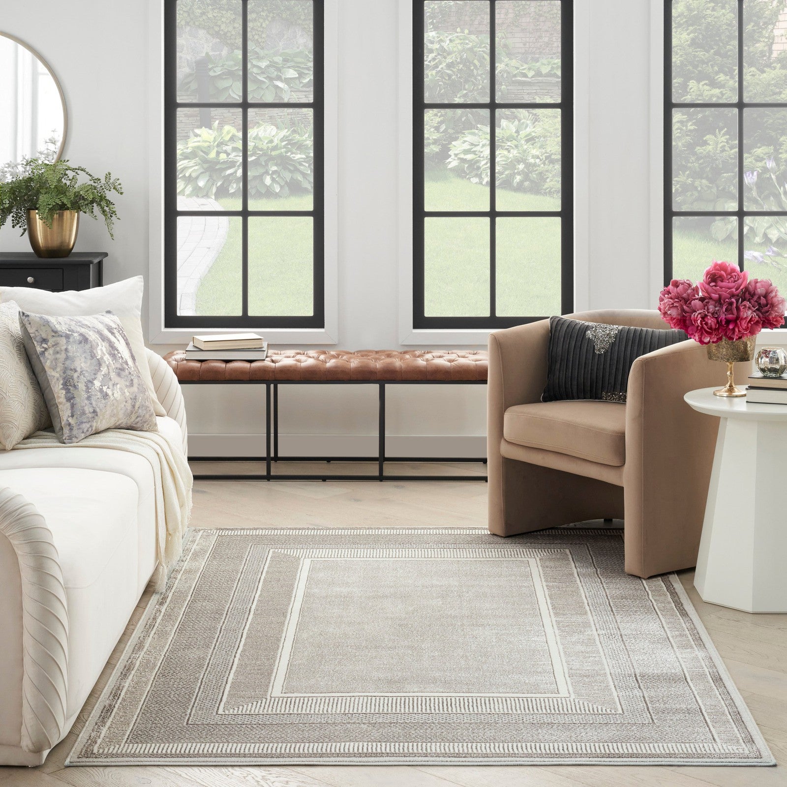 Nourison Glitz GLZ07 Modern Indoor Rug