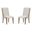 Magnussen Home Plum Creek Upholstered Side Chair Set of 2