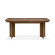 Magnussen Home Marcel Harvest Brown Extendable Trestle Dining Table