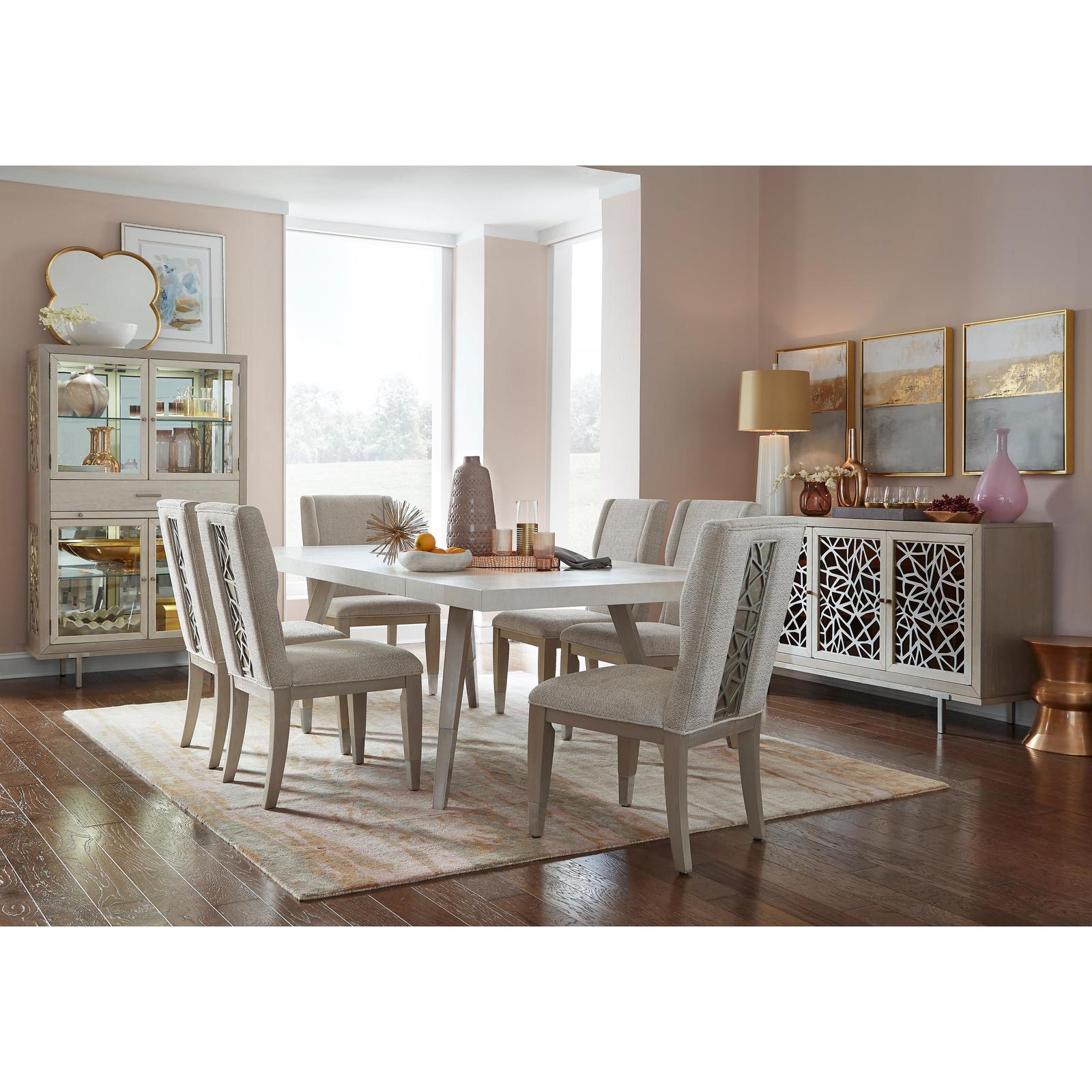 Magnussen Home Lenox Acadia White Dining Table
