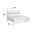 Magnussen Home Springhouse Whisper White Upholstered Panel Bed