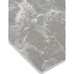 Feizy Azure 3539F Modern Abstract Rug in Silver/Gray/Ivory