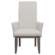 Pulaski Anderson Park Moose Trail And Frontier Brown Upholstered Dining Chair