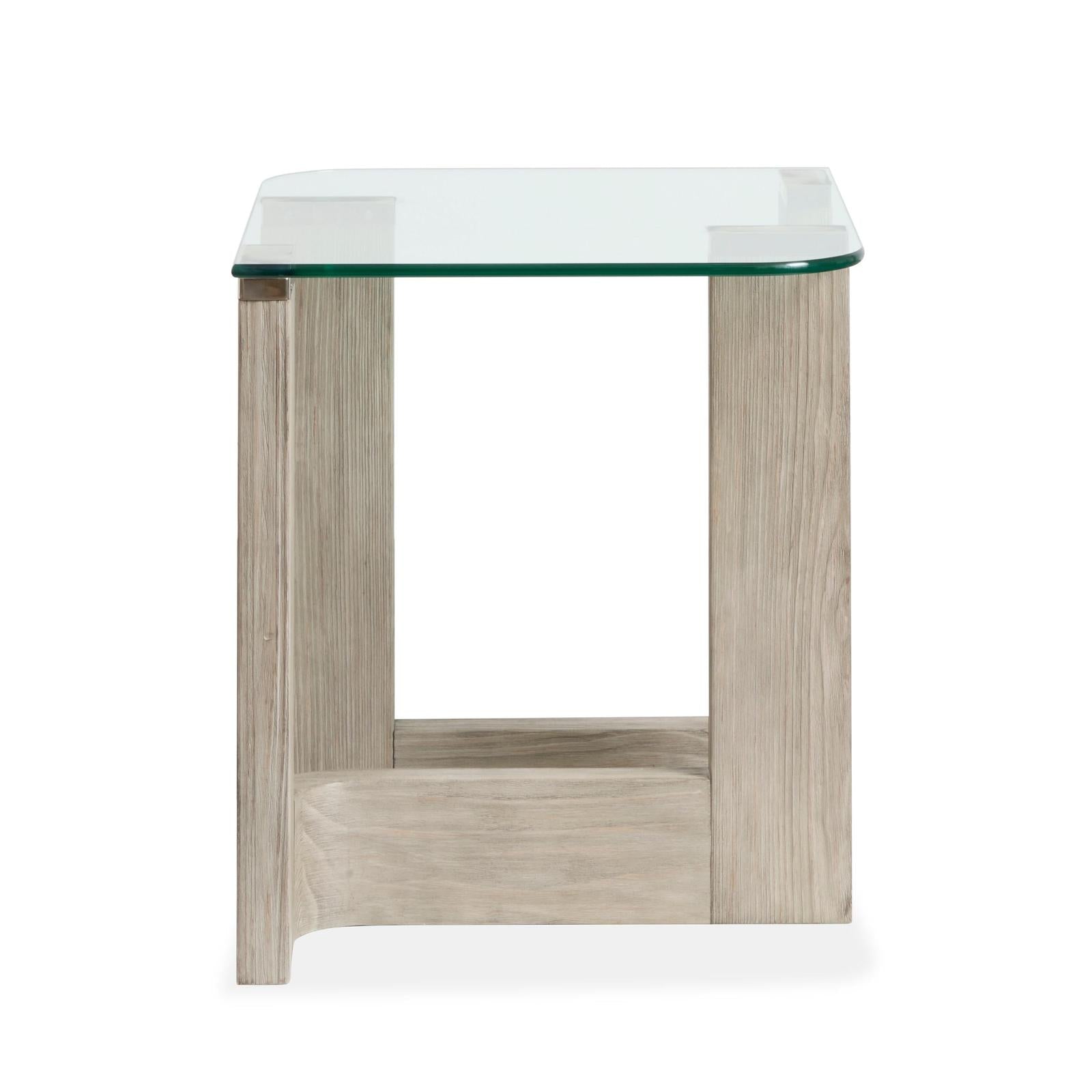 Magnussen Home Bartlett Smokey Pine Rectangular End Table