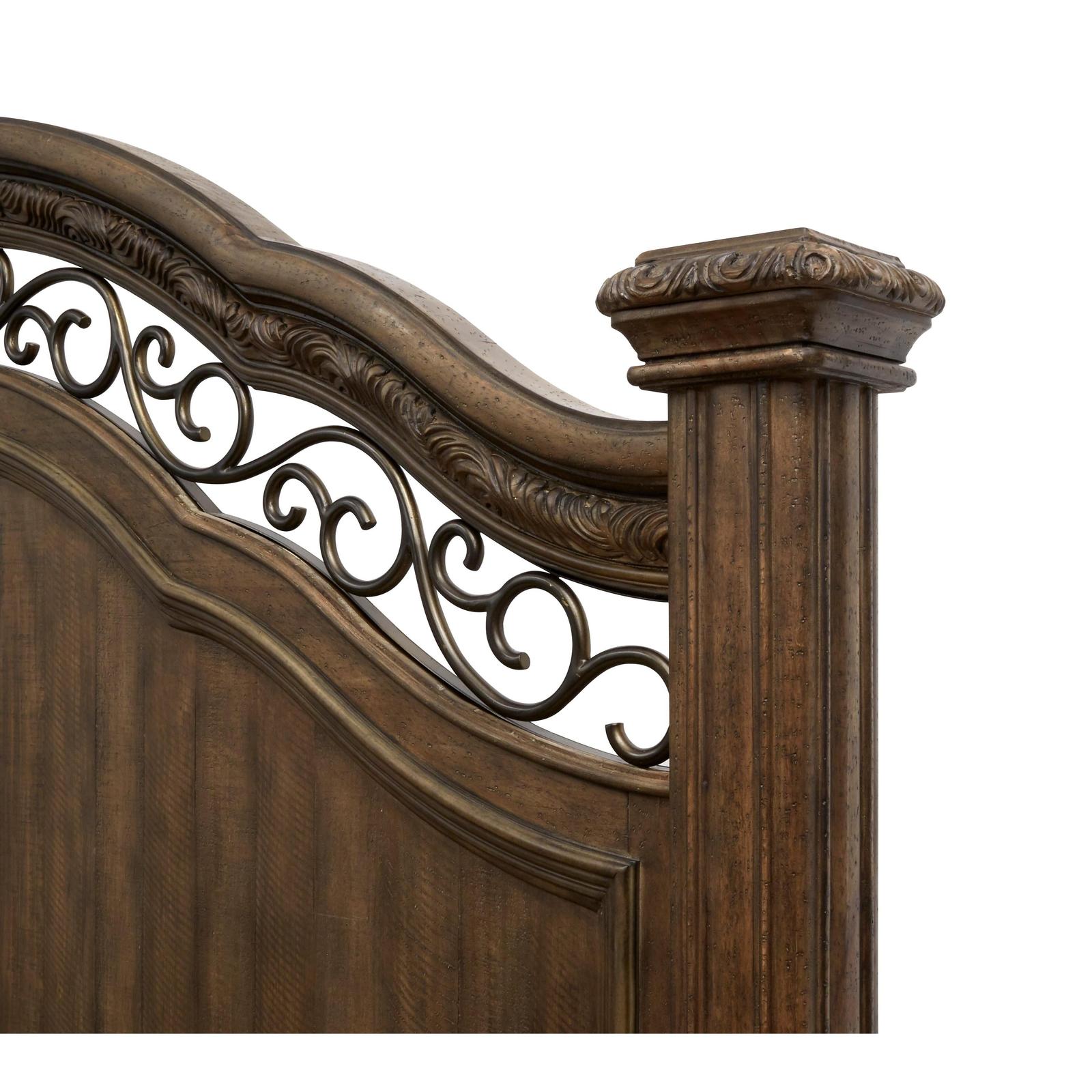 Magnussen Home Durango Willadeene Brown Panel Bed