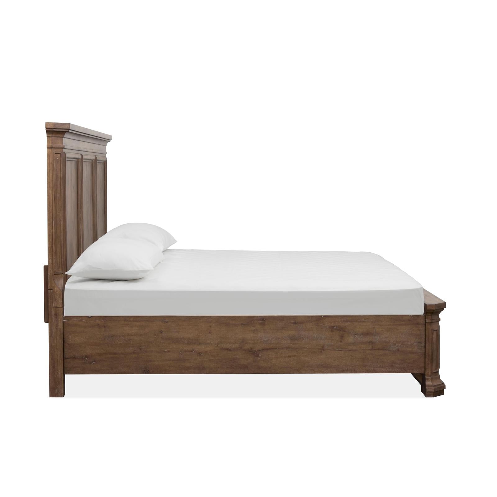Magnussen Home Adler Court Florentine Walnut Panel Bed
