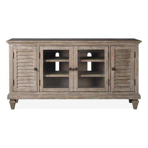 Magnussen Home Calistoga Dovetail Grey Console