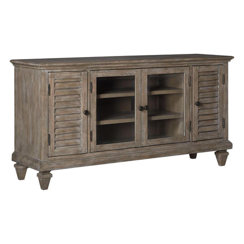 Magnussen Home Calistoga Dovetail Grey Console