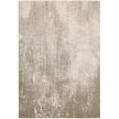 Feizy Aura 3739F Modern Abstract Rug in Ivory/Gray/Gold