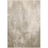 Feizy Aura 3739F Modern Abstract Rug in Ivory/Gray/Gold