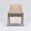 Interlude Delray Side Chair White Ceruse