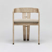 Interlude Maryl III Dining Chair Washed Taupe