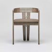 Interlude Maryl III Dining Chair Washed Grey
