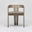 Interlude Maryl III Dining Chair Washed Grey
