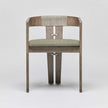 Interlude Maryl III Dining Chair Washed Grey