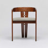 Interlude Maryl III Dining Chair Chestnut