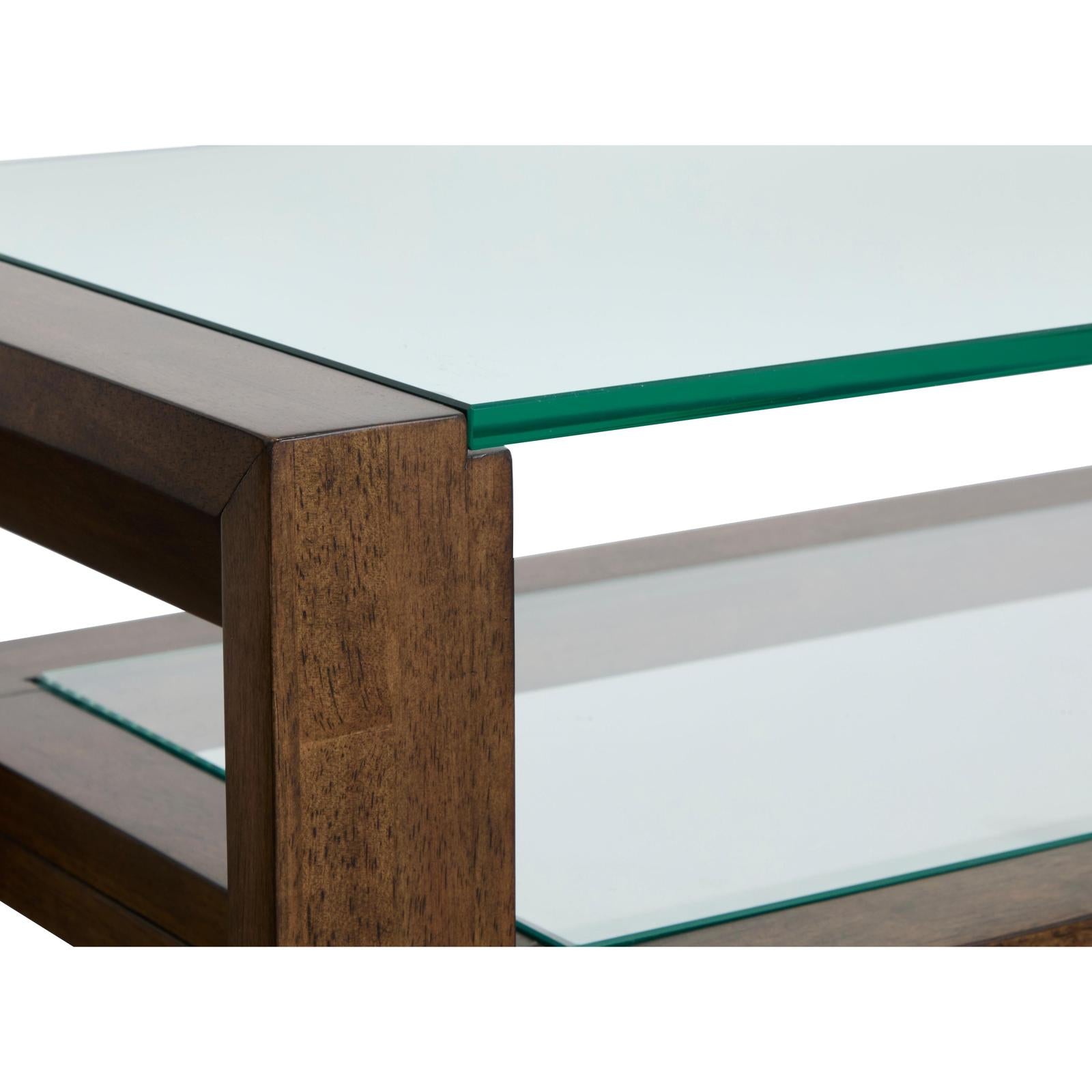 Magnussen Home Sebastian Cinnamon Rectangular Sofa Table