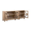 Magnussen Home Coventry Honey Wheat Console Sofa Table