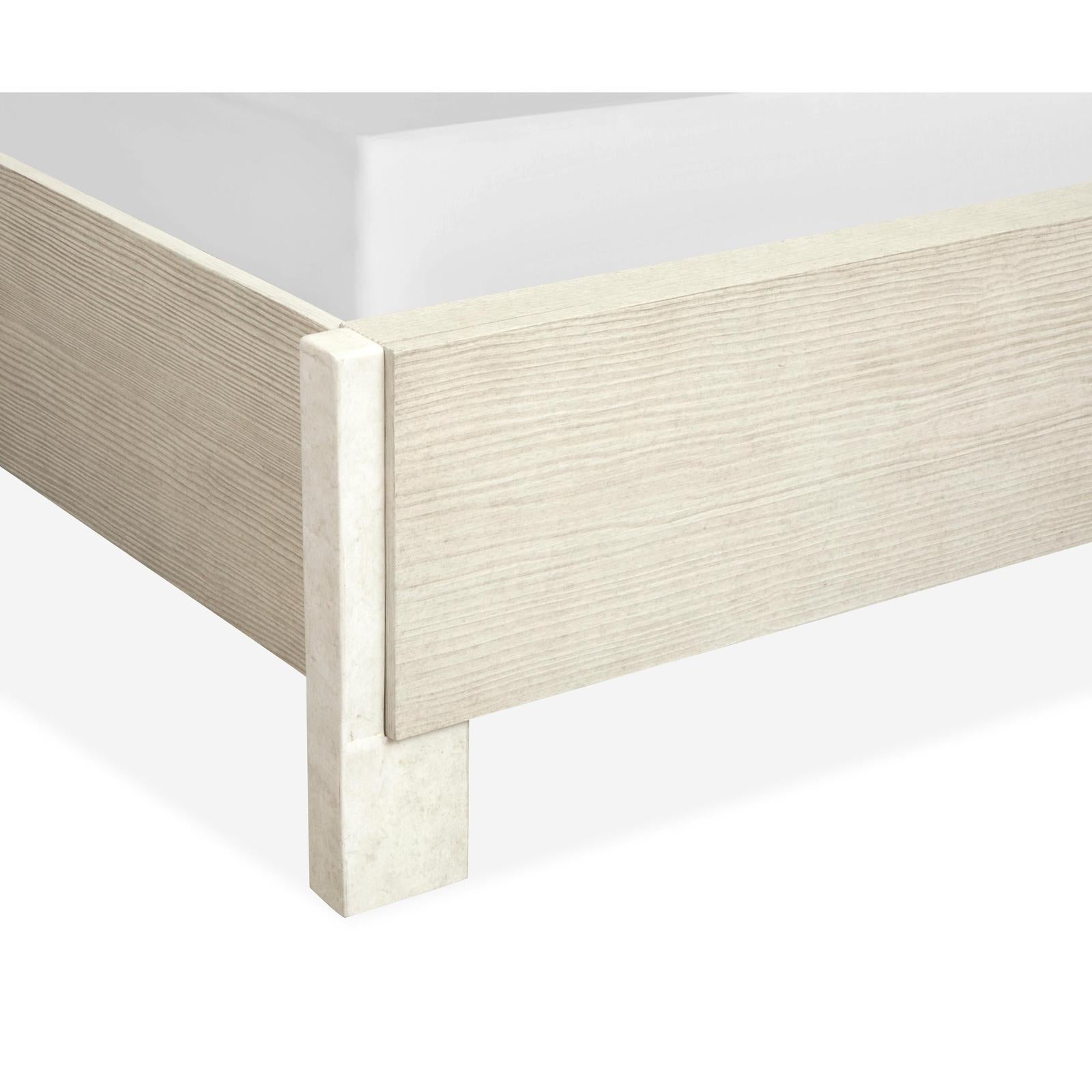 Magnussen Home Lorelei Misty Cloud Panel Bed