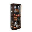 Pulaski Furniture PFC Curios Curved Front 5 Shelf Curio Cabinet
