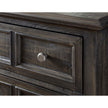 Magnussen Home Calistoga Weathered Charcoal Drawer Dresser